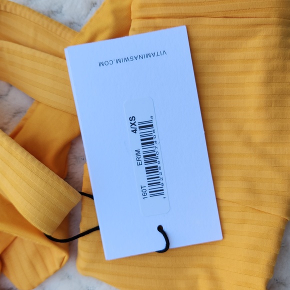 Nwt Vitamin A Kaya Bikini Top - Picture 11 of 12